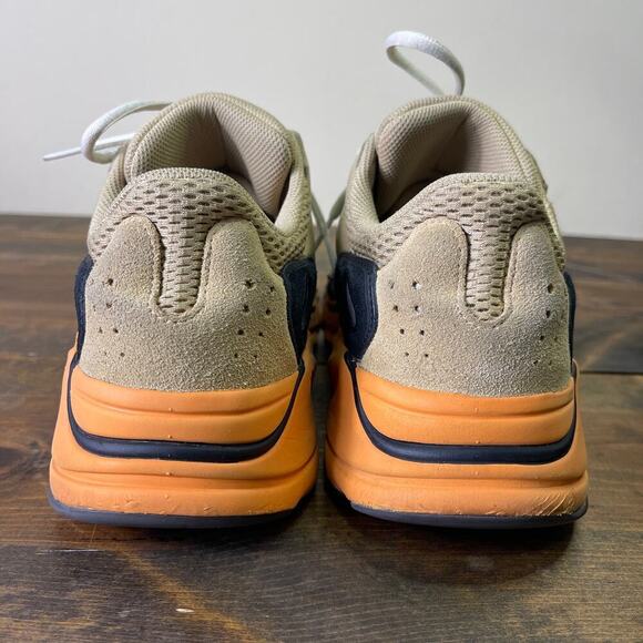 adidas Yeezy Boost 700 Enflame Amber Men's size US 10 Beige Brown AUTHENTIC - Picture 10 of 16